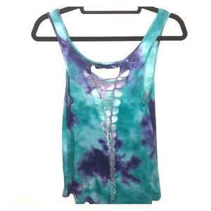 BYCORPUS XS Tie-Dye Tank Top